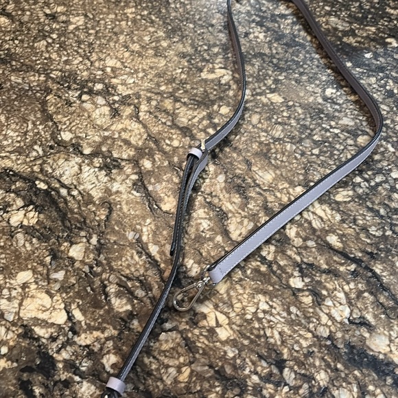 MCM NWOT Saffiano Nuovo Gray Tote Crossbody Bag with Dust bag - Picture 12 of 14